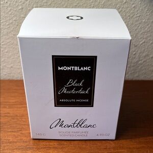 Montblanc Black and White Scented Candle